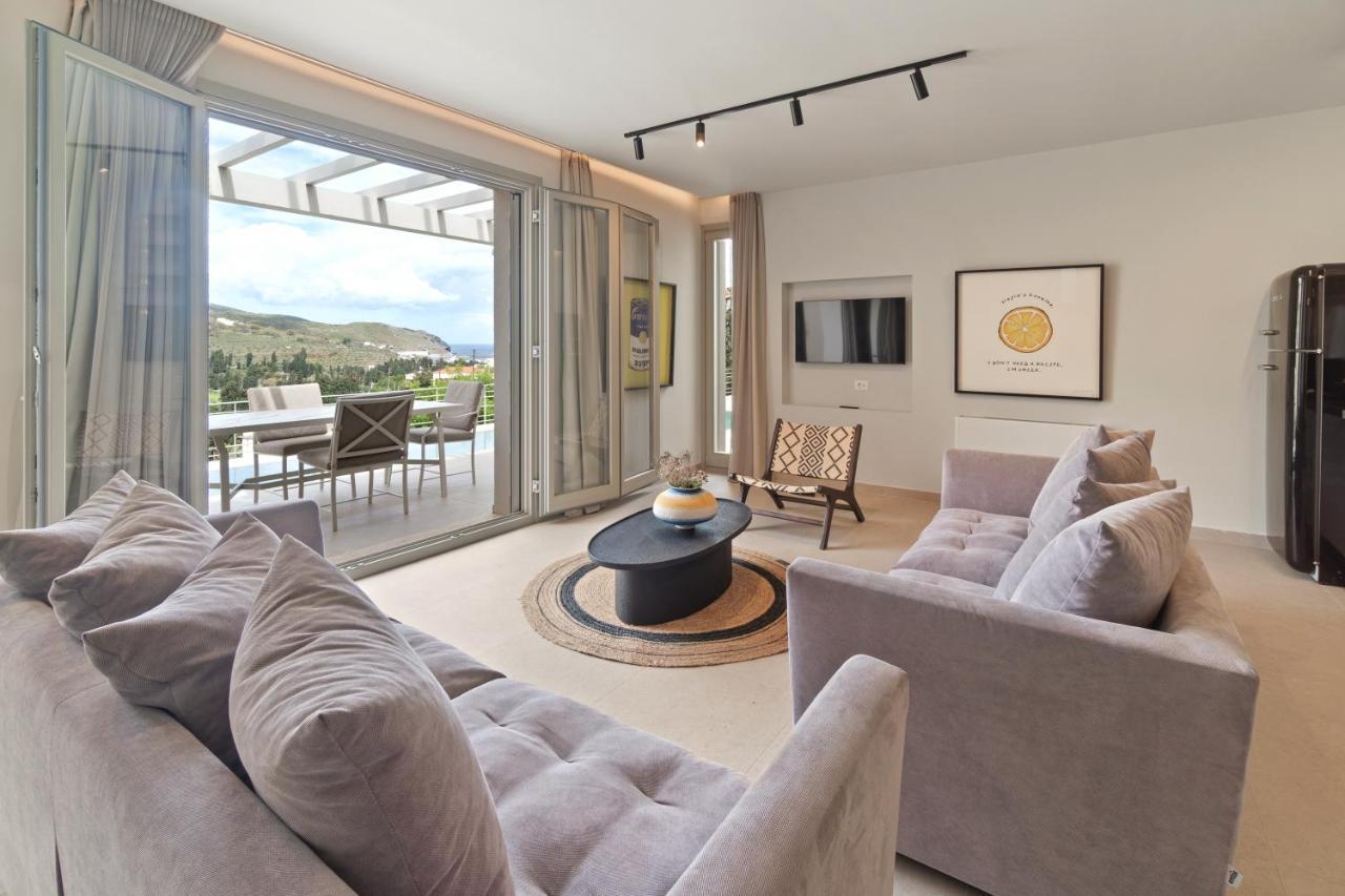 Suitehome Villas With Private Pools By Explore Andros Εξωτερικό φωτογραφία